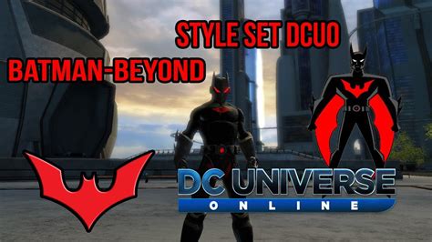 dcuo batman|dcuo batman beyond style.